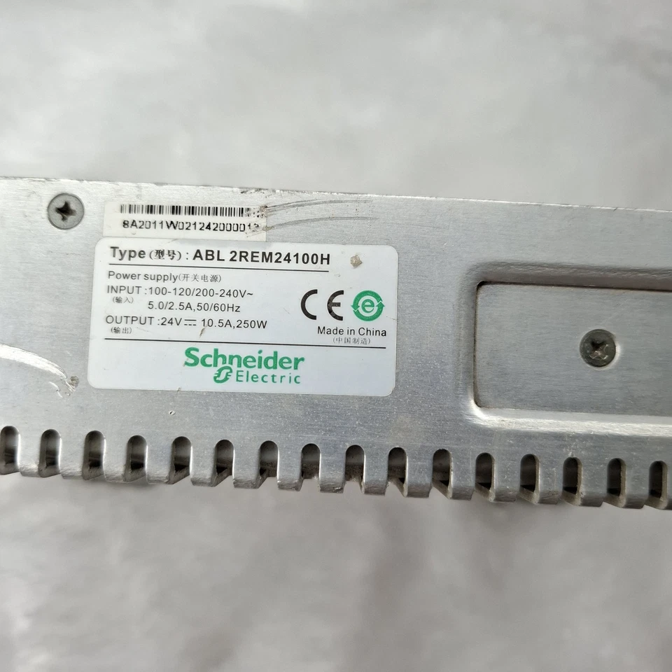SCHNEIDER ELECTRIC ABL2REM24100H 24VDC SWITCHING POWER SUPPLY ABL2REM24100H